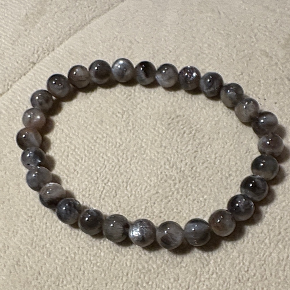 Heliolite Black Sun Stone bracelet